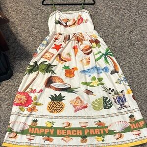 SHEIN Multicolor Beach Party Maxi Dress